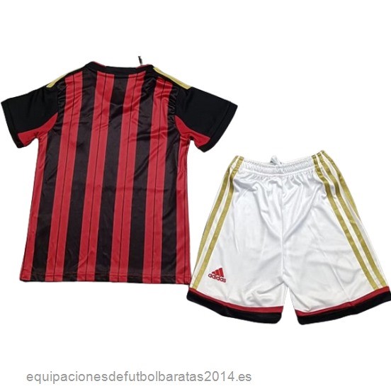 Nuevo 1ª Conjunto De Niños AC Milan Retro 2013 2014 Rojo Baratas
